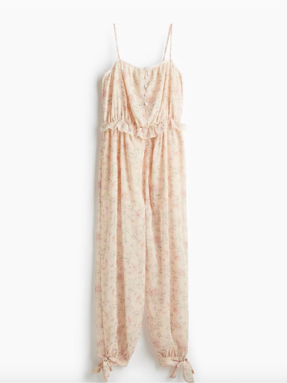 H&M floral jumpsuit